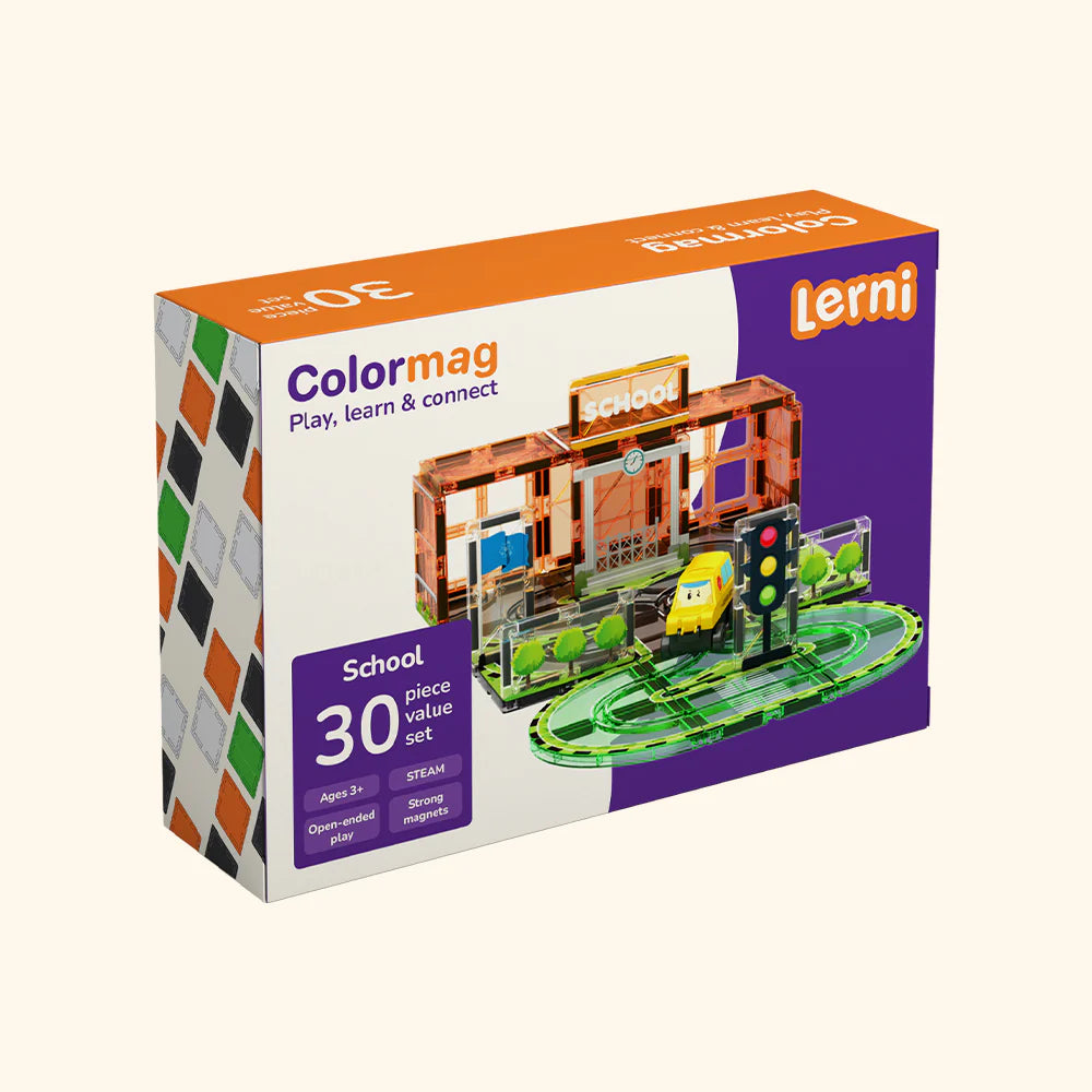 Magnetisches Bauset Colormag School