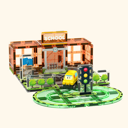 Magnetisches Bauset COLORMAG City
