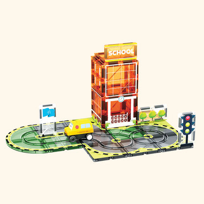 Magnetisches Bauset Colormag School