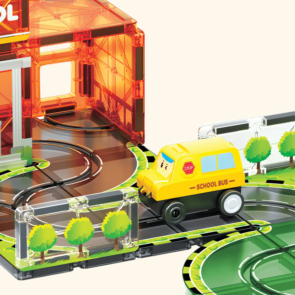 Magnetisches Bauset Colormag School