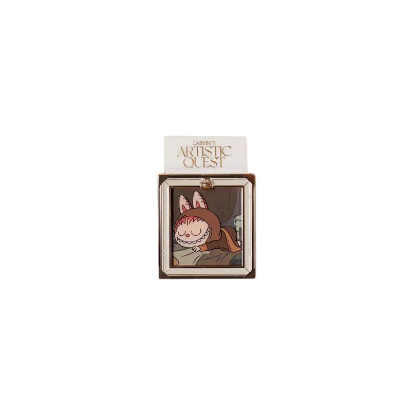 Labubu Louvre Limited Kühlschrankmagnet-Überraschungsbox