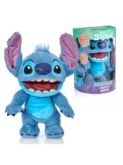 Disney Chatty Stitch Deluxe Puppetronic NEU