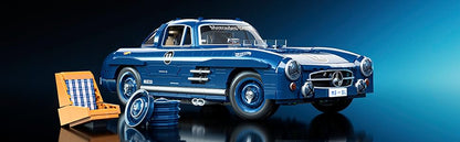 Mattel Brick Shop Hot Wheels Premium Series Mercedes-Benz 300 SL Set da costruzione (1600 pezzi)