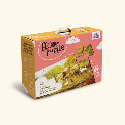 Puzzle de sol de ferme