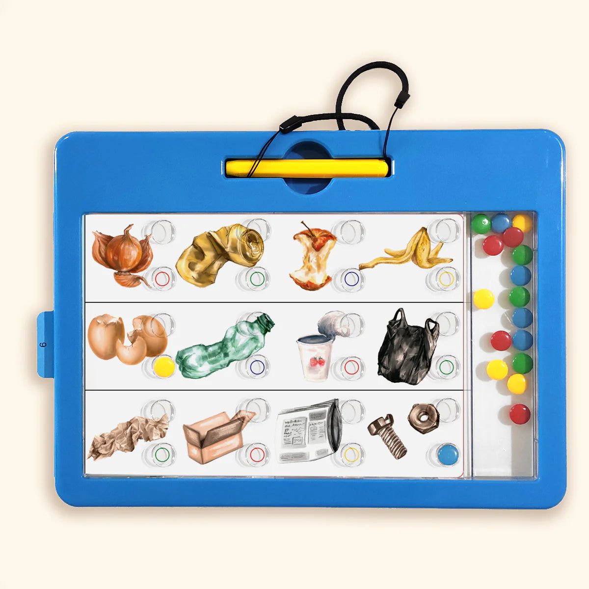 LOGIDOTS-Karten – Müllsortierung