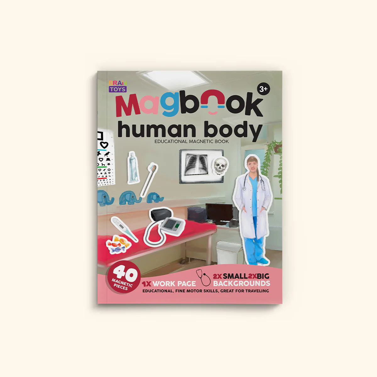 MAGBOOK – magnetisches Buch – menschlicher Körper