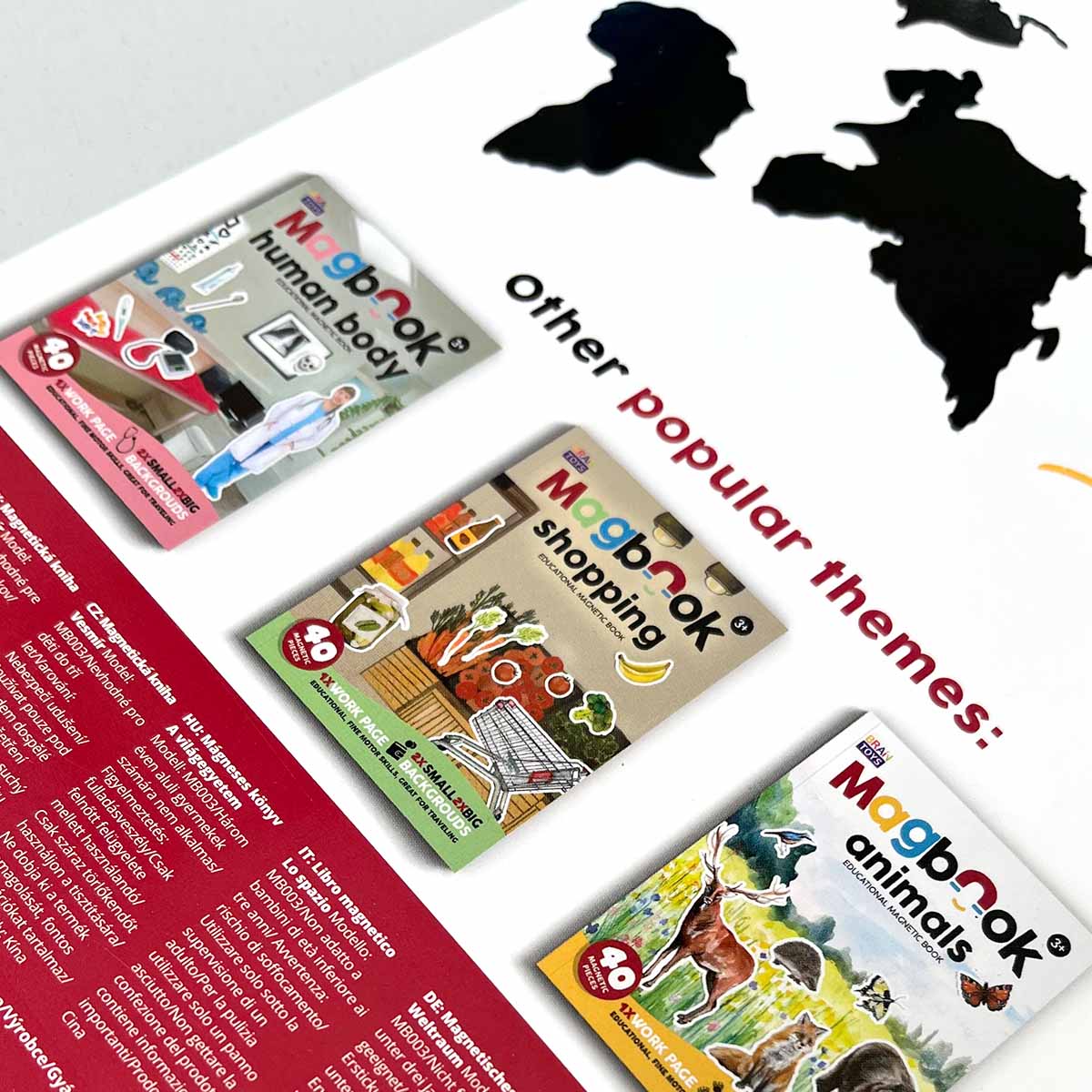 MAGBOOK - libro magnetico - Spazio