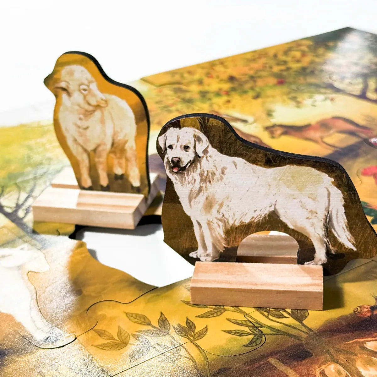 Puzzle de sol de ferme