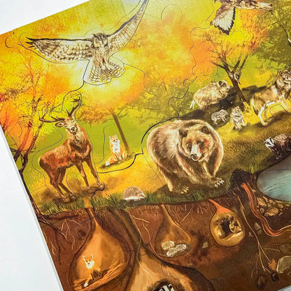 Waldbodenpuzzle