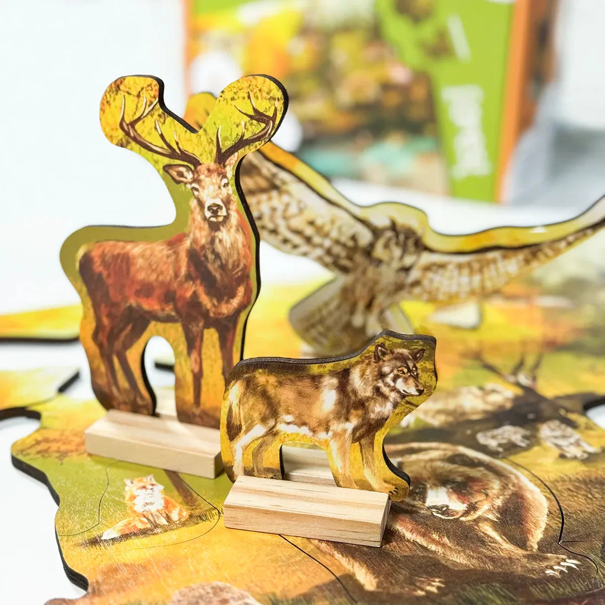 Waldbodenpuzzle