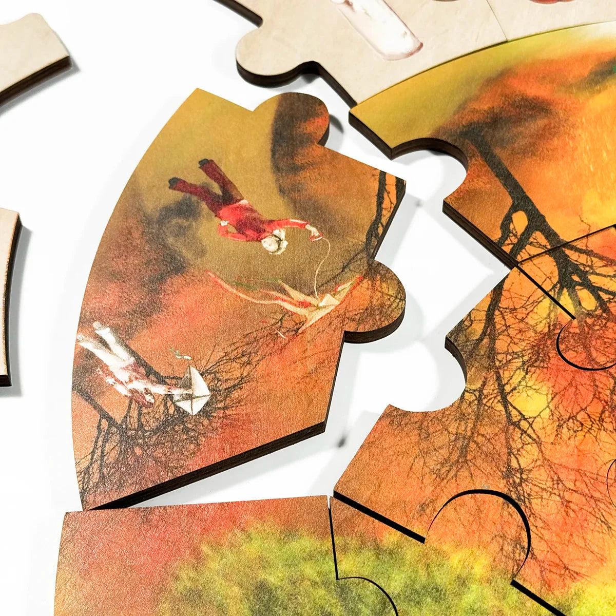 Bodenpuzzle „Vier Jahreszeiten“.