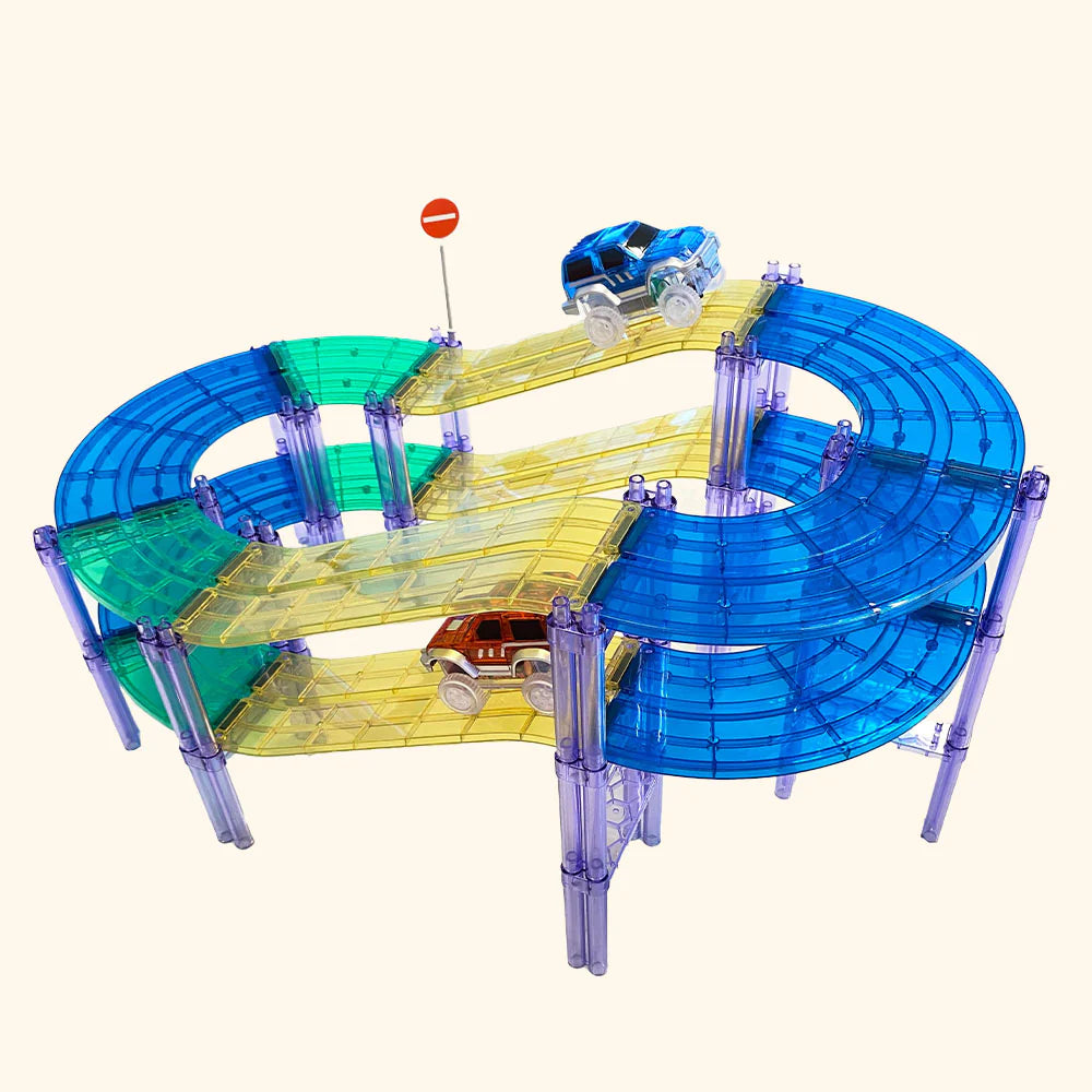 Magnetisches Bauset COLORMAG Race