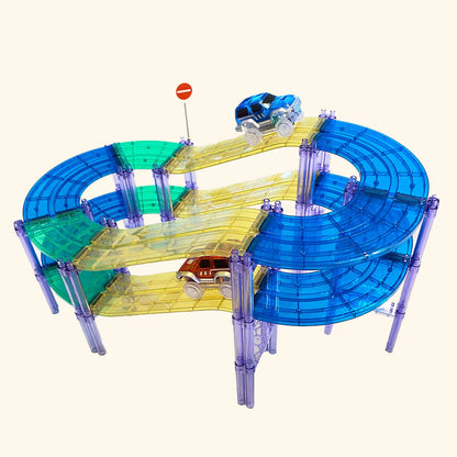 Magnetisches Bauset COLORMAG Race