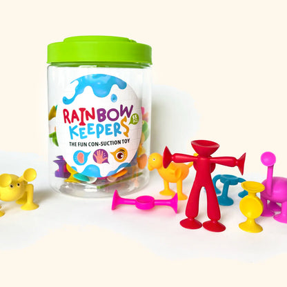 Rainbow Keepers 55 Teile – Saugnapf-Bausatz