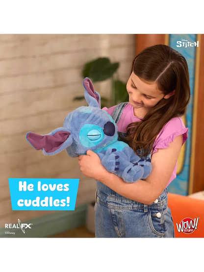 Disney Stitch Puppetronic par RealFX 100+ combinaisons sons et actions NOUVEAU