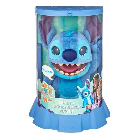 Disney Stitch Puppetronic par RealFX 100+ combinaisons sons et actions NOUVEAU