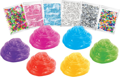 Cra-Z-Slimy Bold & Brite 8 Stück – Lebendige vorgefertigte Schleimkollektion