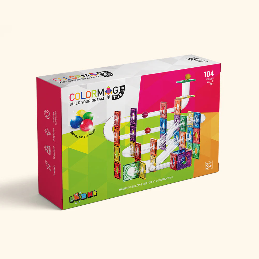 Magnetischer Bausatz COLORMAG TUBES